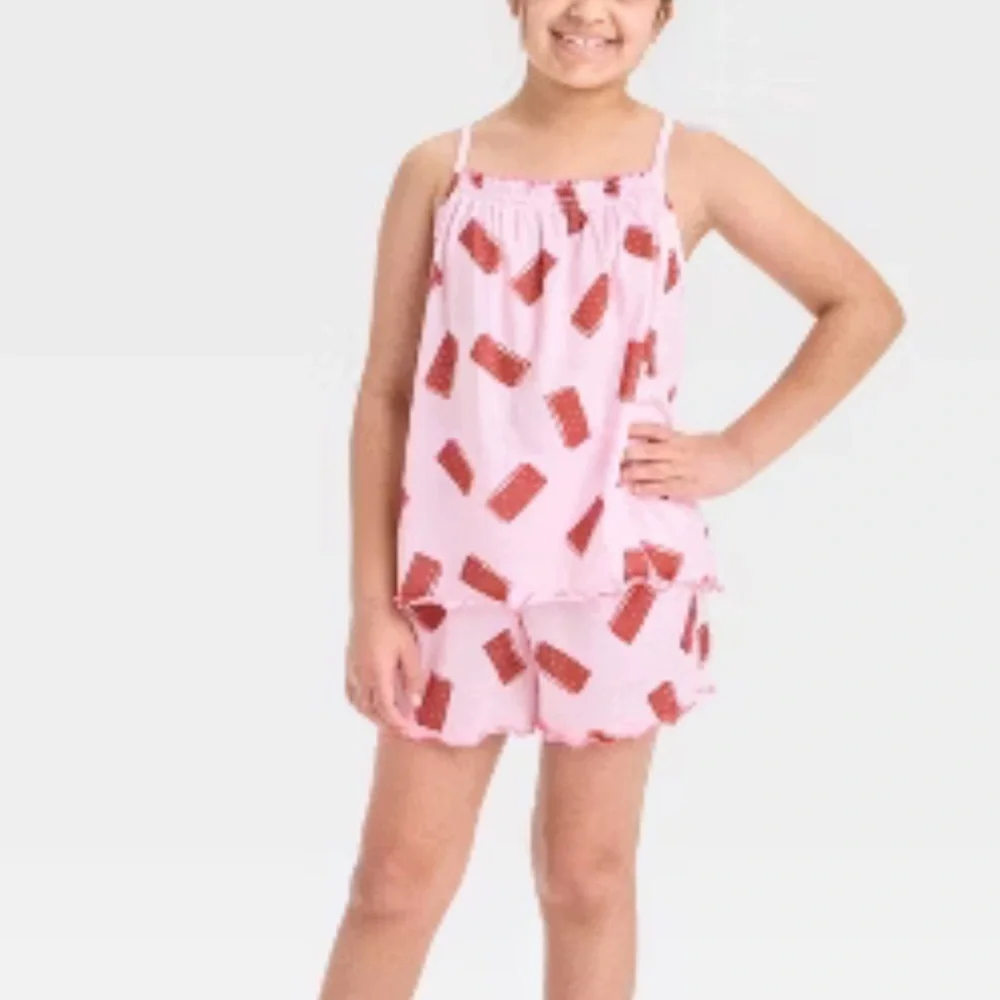Cst & Jack - Ice Cream Sandwich Print Kids Pajamas Size XS (4/5)